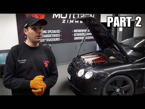 Motoren Experte findet den Grund für Leistungsverlust an meinem Bentley |Wird die Reparatur glücken?