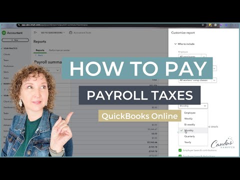 How to Pay Payroll Taxes in QuickBooks Online