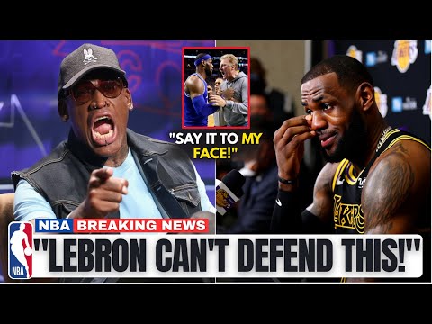 Dennis Rodman GOES OFF On LeBron & KD For Mocking Larry Bird LIVE!