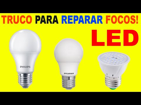 WITH THIS IDEA YOU WILL NEVER THROWS AWAY DAMAGED LED BULBS AGAIN!