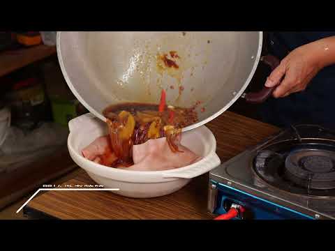 虎尾建國眷村【眷菜教學─冰糖蹄膀】