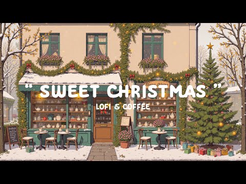 Sweet Christmas Lofi 🎄 Winter Morning with Dopamine Hiit 🌥️ Lofi Cafe / Deep Focus to relax, reading