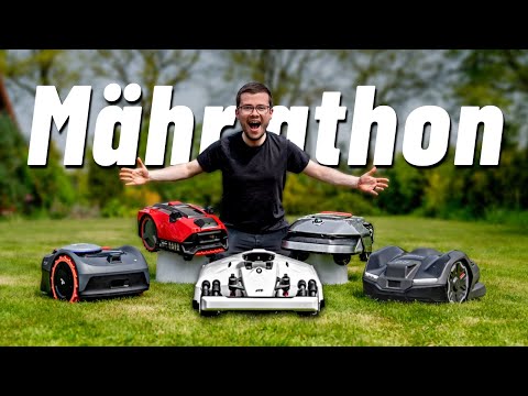 Mähroboter ohne Kabel: Luba 2 vs Navimow i108e, Husqvarna 410XE, Dreame A1 & Einhell! (Vergleich)