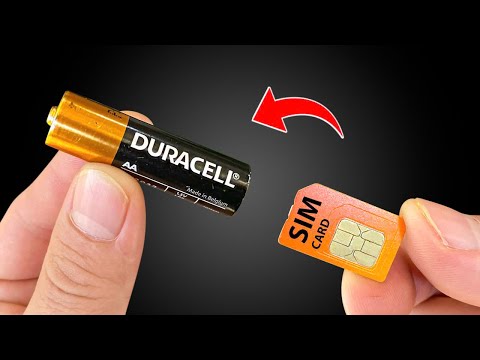 Put SIM Card in Duracell Battery! Millions of People Were Shocked