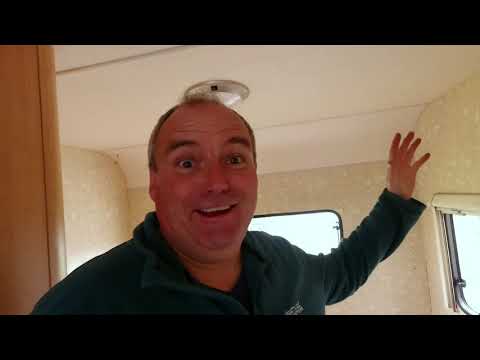 caravan repairs damp damage part 1 of 2