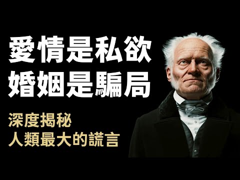 【深度】婚姻是人類史上最大的龐氏騙局｜愛情的精神疾病本質，血緣的自私真相。
