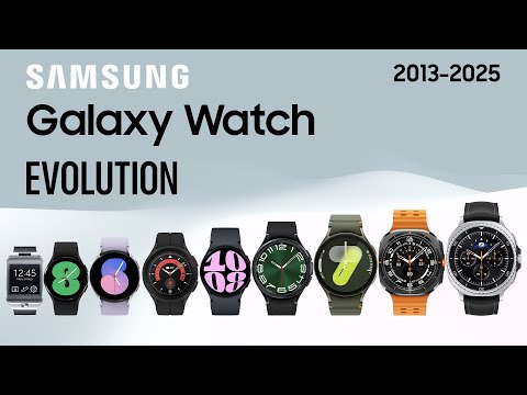 Evolution of Samsung Galaxy Watch