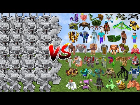 FERROUS WROUGHTNAUT ARMY vs BOSS MOBS