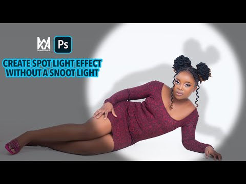 How To Create A Spotlight Effect - Photoshop Tutorial