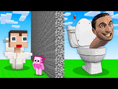 I Cheated With SKIBIDI TOILETS in Minecraft Build Battle!