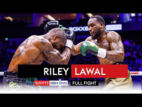 FULL FIGHT! Viddal Riley vs Mikael Lawal | English Cruiserweight Title