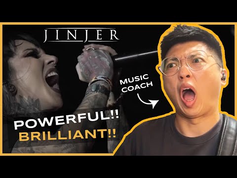 FIRST TIME Hearing JINJER 'Pit of Consciousness' Live in Kiev | Music Coach Reaction + Analysis
