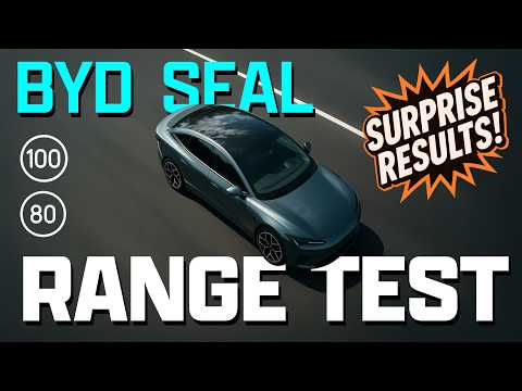 BYD SEAL Range Test: Unexpected Results! 🔋 😲