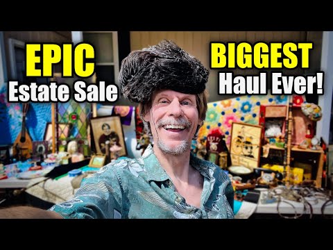 Massive Vintage Haul from Antique Dealer’s Estate Sale Collection!