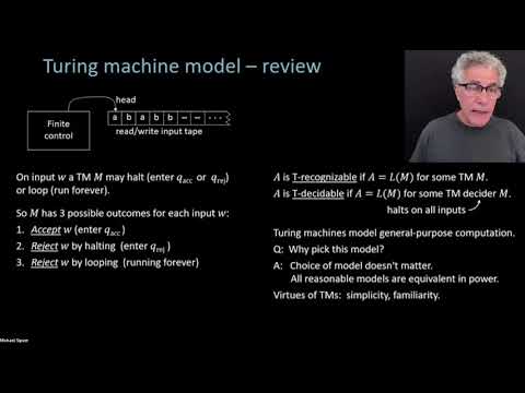 6. TM Variants, Church-Turing Thesis
