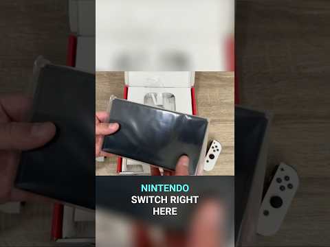 Nintendo Switch OLED: Unboxing!