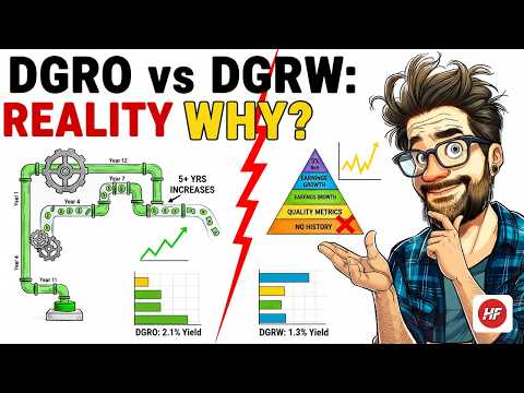 DGRO vs DGRW: The Dividend Growth Difference Most People Miss