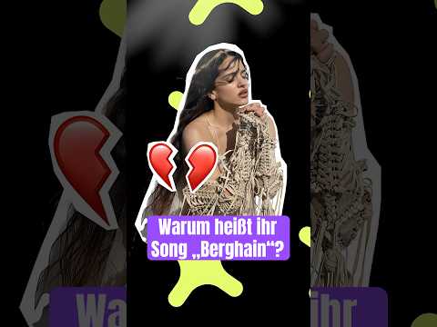 3 Thesen zu Rosalías Berghain-Rätsel #rosalia #berghain #shorts