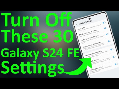 Samsung Galaxy S24 FE 5G 30+ Hidden Settings ⚡ Over Heating & Battery Drain Problems Solved 🔥🔥🔥