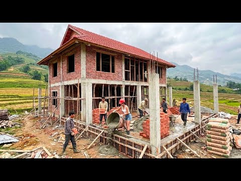 Building a Dream Million-Dollar House in the Remote Mountains | From Start to Finish