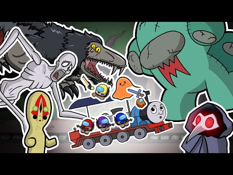 GHOSTBUSTERS VS SCP COMPLETE EDITION I AMONG US ANIMATION
