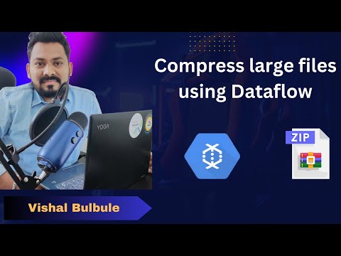 Compress large files in Bulk using Dataflow