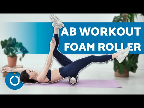 10-Minute Foam Roller Abs Workout 💪🏼 Core Routine for Flat Abs