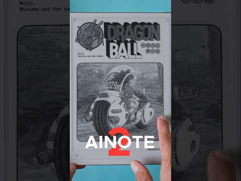 This Eink Tablet Is TOO Thin? #eink #productivity  #ainote2