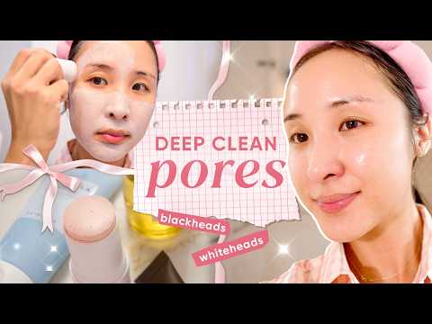 My Deep Pore Cleansing Routine 🧖‍♀️ | Effective at-home facial
