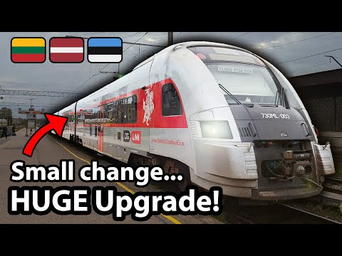 The SIMPLE Change Just Made Train Travel in the Baltics So Much BETTER (Vilnius to Riga and Tallinn)