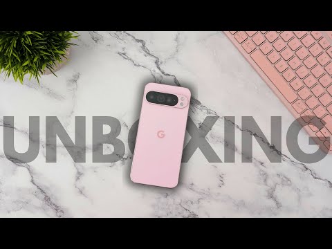 Pixel 9 Pro XL Rose Quartz Unboxing | First Impressions
