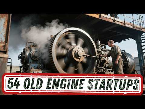 The RAREST 54 OLD ENGINE Startups Restored to Life | Pt1