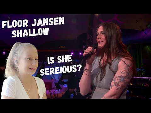 Floor Jansen from NIGHTWISH covers Shallow A FIRST REACTION!