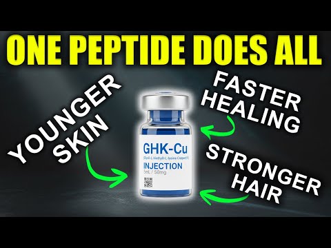 Doctor Reveals The ONLY Peptide That Builds Collagen, Muscle & Hair (GHK CU)