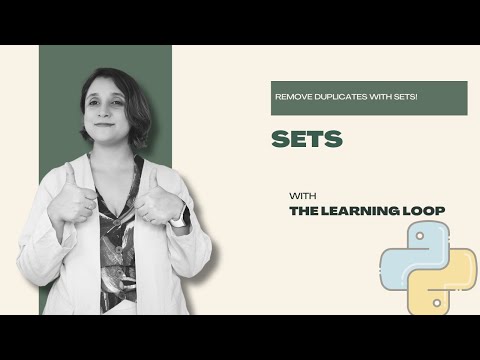 Python Sets Explained for Absolute Beginners | Handle Duplicates Easily (Python Basics Tutorial)