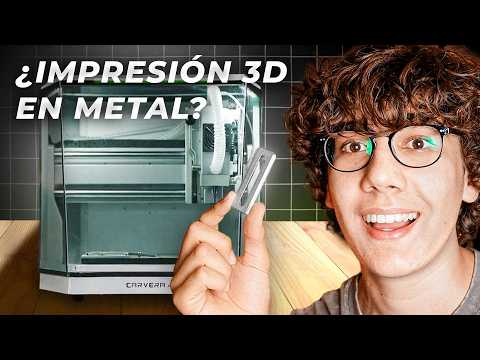 Hacer piezas de Metal en Casa YA ES POSIBLE! - Carvera Air CNC