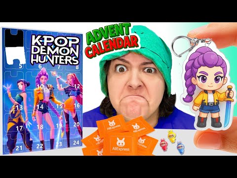 I Bought ILLEGAL Kpop Demon Hunters Advent Calendar 2025