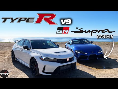 SHOWDOWN: 2023 Supra Manual vs 2023 Civic Type R