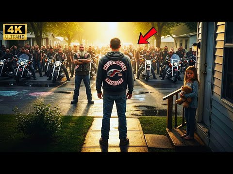 Un père célibataire a aidé un motard en larmes… sans savoir qu’il était capitaine des Hells Angels.