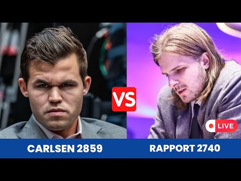 Magnus Carlsen vs Richard Rapport | LIVE | Tata Steel Master 2023 | Round 7
