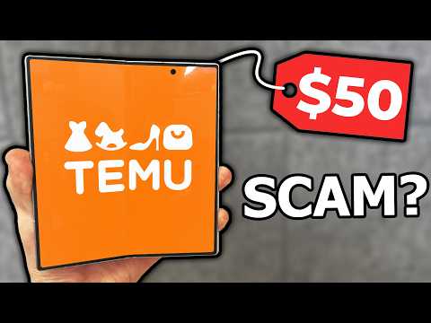 Folding Phones from TEMU... for ONLY $50?? 😬