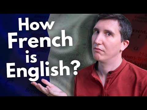 Is English just badly pronounced French?