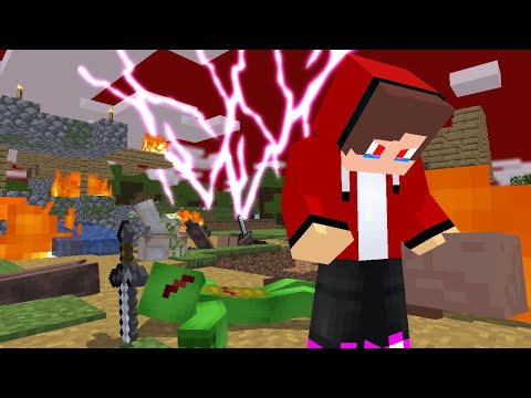 Movie - Birth of Awakening JJ - Minecraft Animation【Maizen Mikey and JJ】