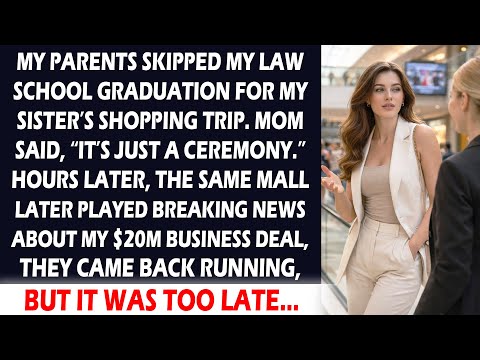 My Parents Chose Shopping Over My Graduation, Until They Saw My Deal Aired on Every Screen
