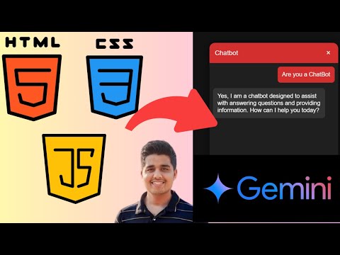Build a FREE HTML, CSS, & JS ChatBot with Gemini in 2026