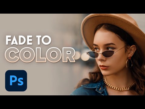 Fade an Image to Any Color Background with Photoshop