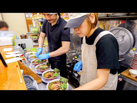 The Iron Couple Serving 260 Bowls with Only 15 Seats | Inside Osaka’s Famous Ramen Shop