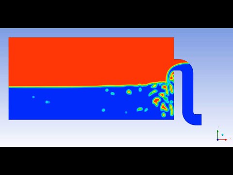 Ansys Fluent: Filling a 2D Tank: Setup