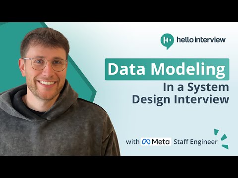 Data Modeling in System Design Interviews w/ Meta Staff Engineer