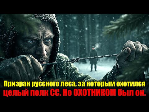 Призрак русского леса, за которым охотился целый полк СС. Но ОХОТНИКОМ был он.